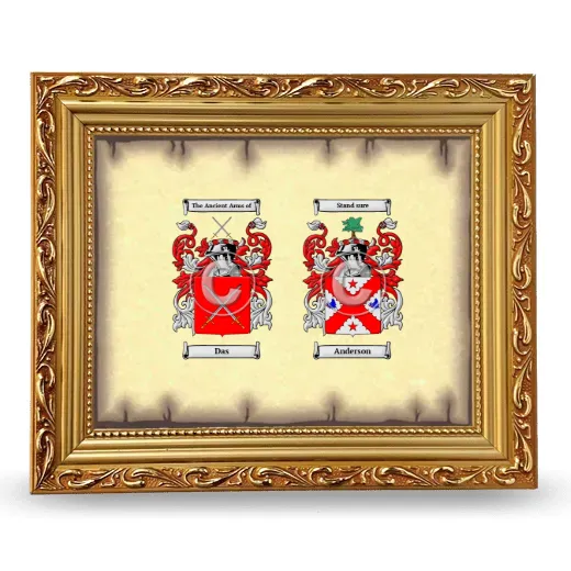 Anniversary Framed - Gold