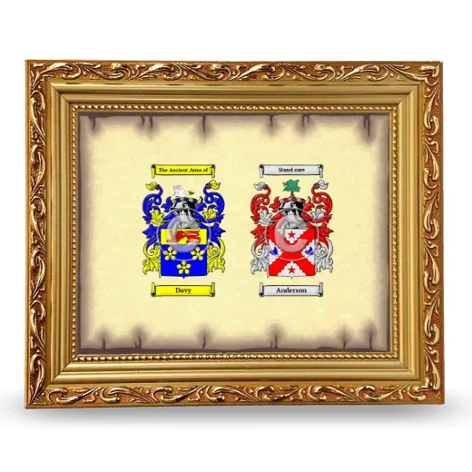 Anniversary Framed - Gold