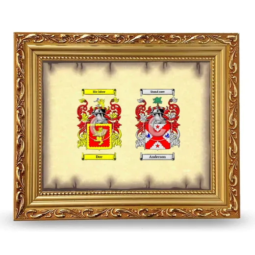 Anniversary Framed - Gold