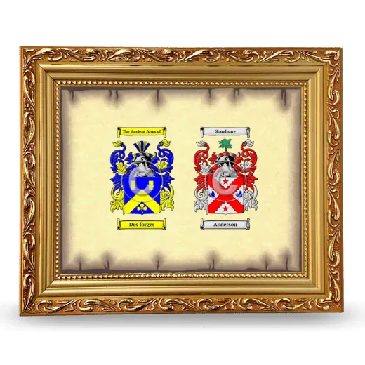 Anniversary Framed - Gold