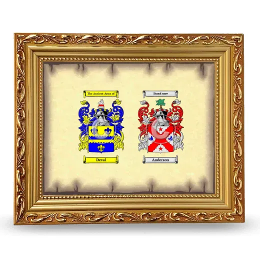 Anniversary Framed - Gold