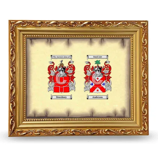 Anniversary Framed - Gold