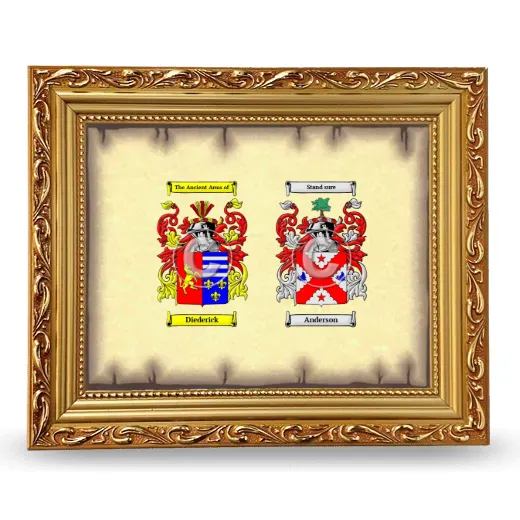 Anniversary Framed - Gold