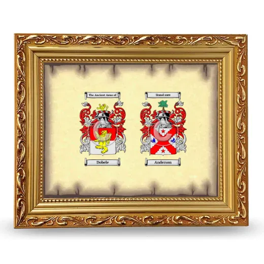 Anniversary Framed - Gold