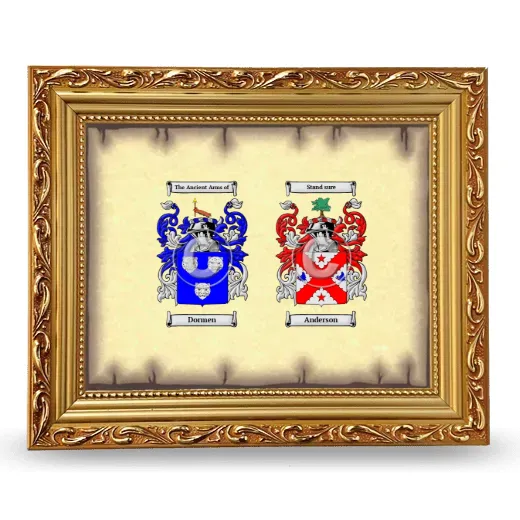 Anniversary Framed - Gold