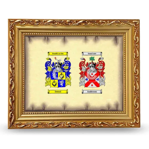 Anniversary Framed - Gold