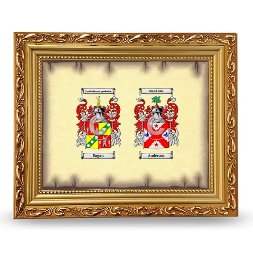 Anniversary Framed - Gold