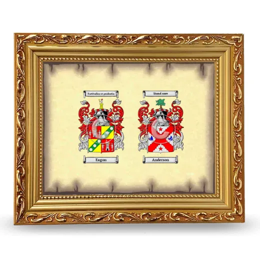 Anniversary Framed - Gold