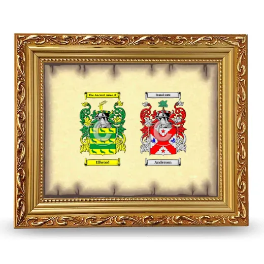 Anniversary Framed - Gold