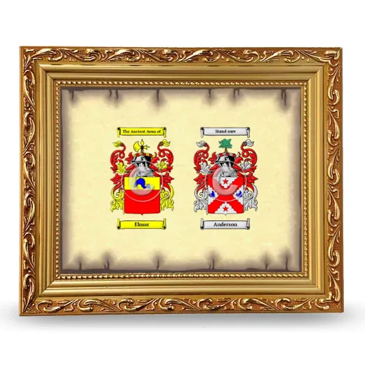 Anniversary Framed - Gold