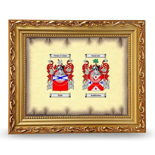 Anniversary Framed - Gold