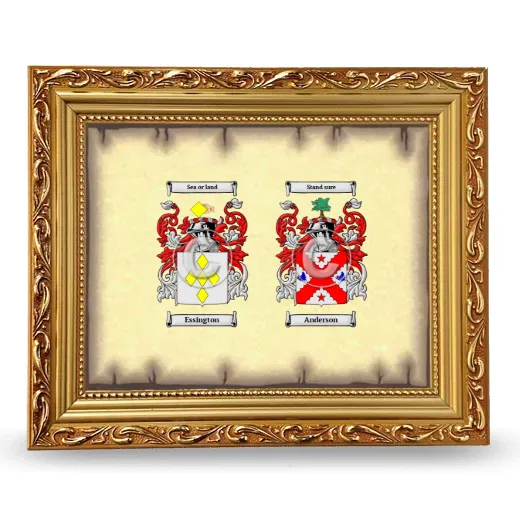 Anniversary Framed - Gold