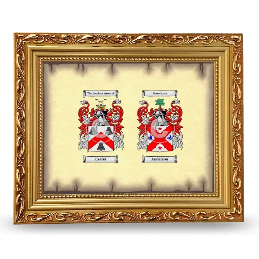 Anniversary Framed - Gold