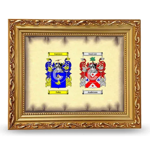 Anniversary Framed - Gold