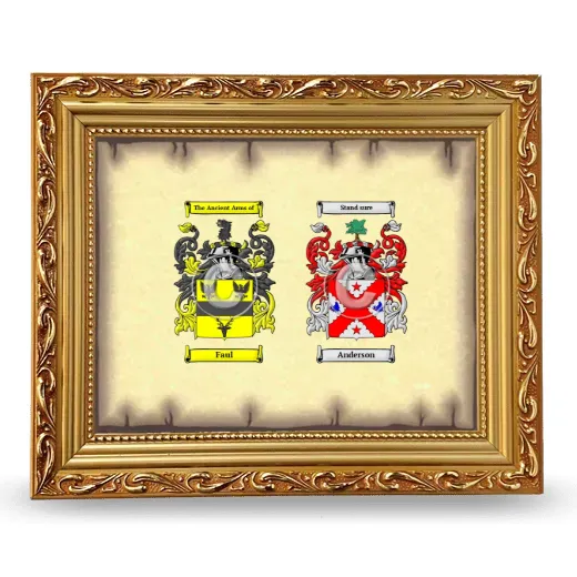 Anniversary Framed - Gold