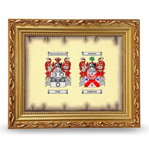 Anniversary Framed - Gold