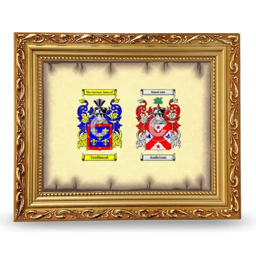 Anniversary Framed - Gold