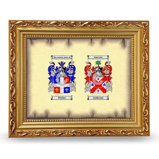 Anniversary Framed - Gold