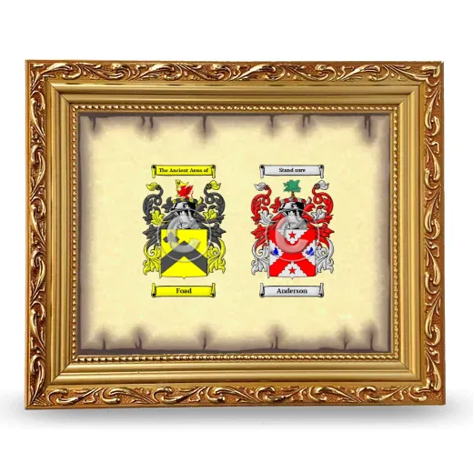 Anniversary Framed - Gold