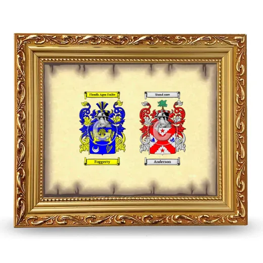Anniversary Framed - Gold