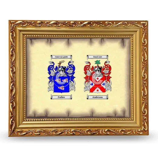 Anniversary Framed - Gold