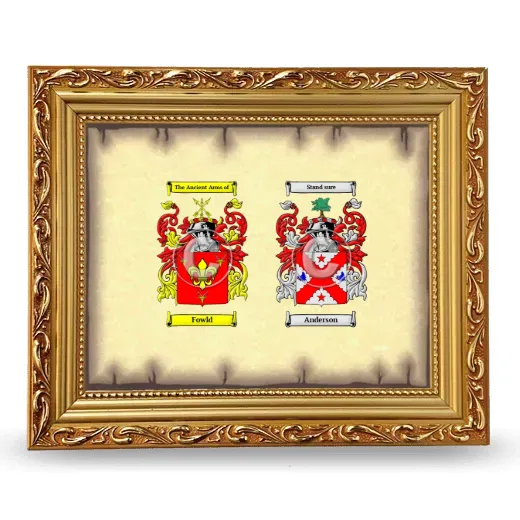 Anniversary Framed - Gold