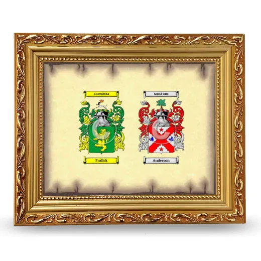 Anniversary Framed - Gold