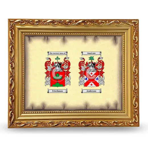 Anniversary Framed - Gold