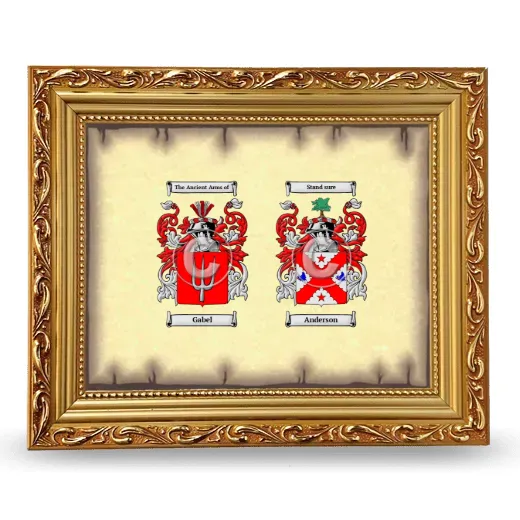 Anniversary Framed - Gold