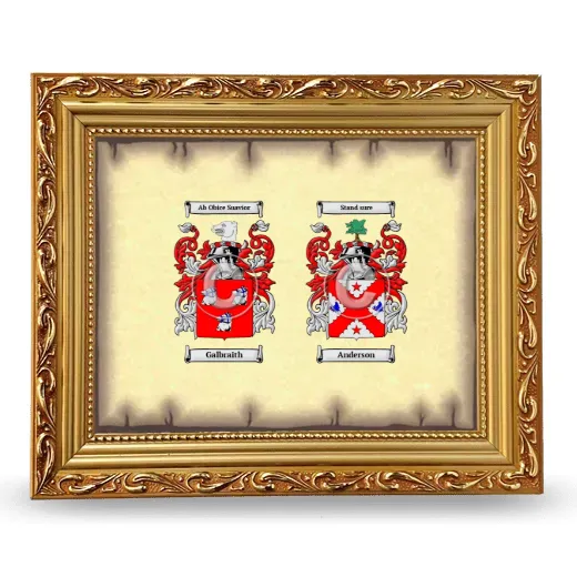 Anniversary Framed - Gold