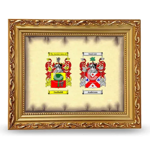 Anniversary Framed - Gold