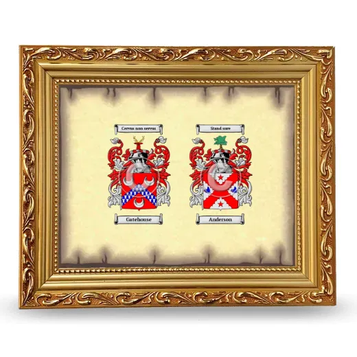 Anniversary Framed - Gold