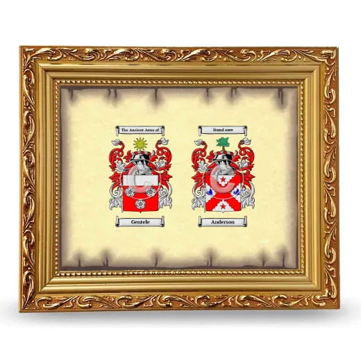 Anniversary Framed - Gold