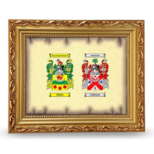 Anniversary Framed - Gold