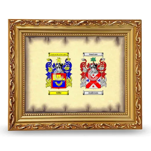 Anniversary Framed - Gold