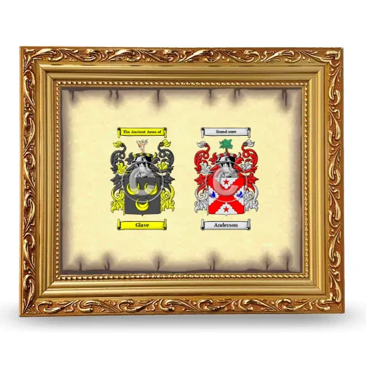 Anniversary Framed - Gold