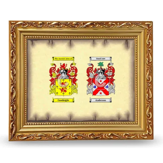 Anniversary Framed - Gold