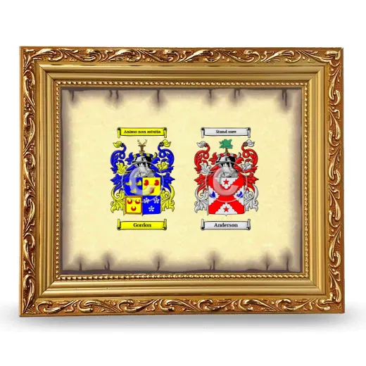 Anniversary Framed - Gold