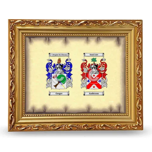 Anniversary Framed - Gold