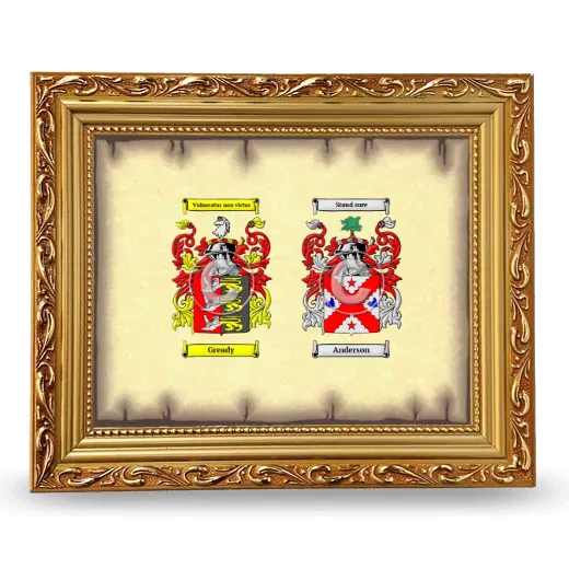 Anniversary Framed - Gold