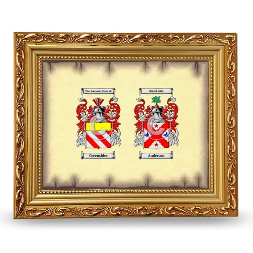 Anniversary Framed - Gold