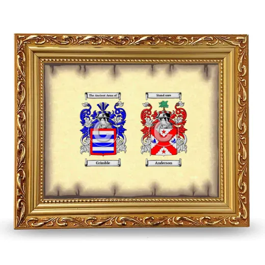 Anniversary Framed - Gold