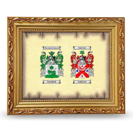 Anniversary Framed - Gold