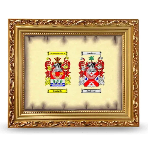 Anniversary Framed - Gold