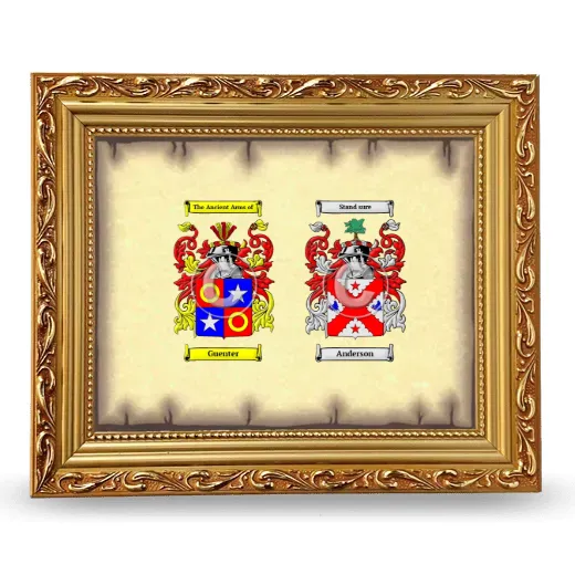 Anniversary Framed - Gold