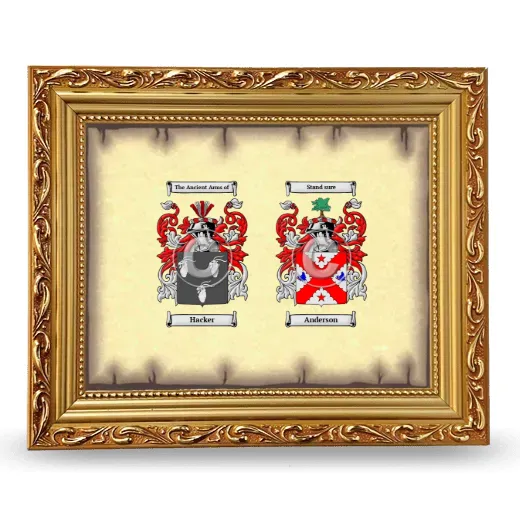 Anniversary Framed - Gold