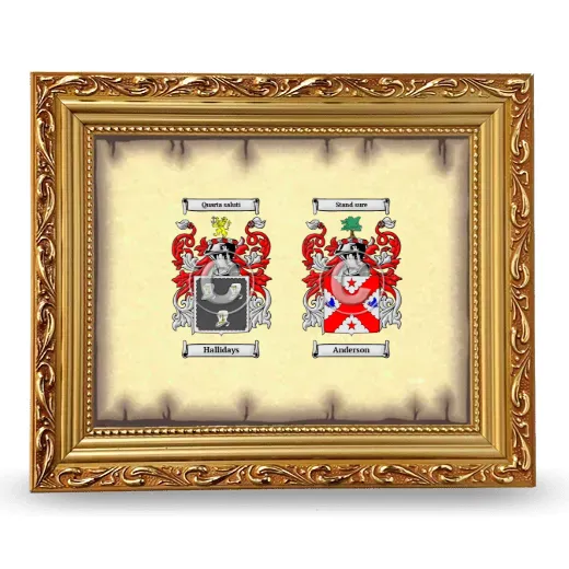 Anniversary Framed - Gold