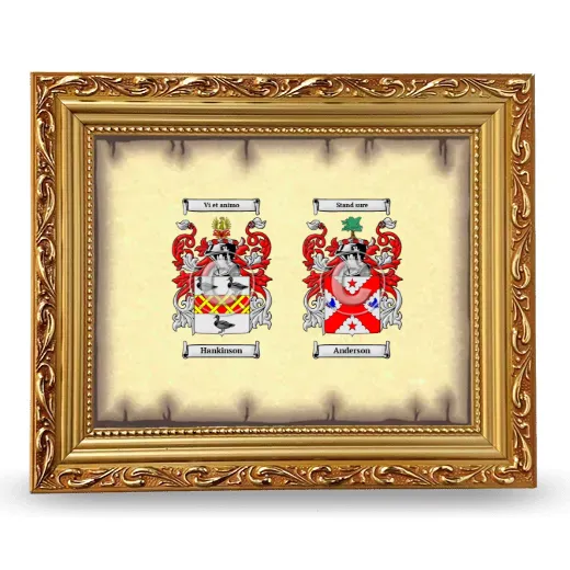 Anniversary Framed - Gold