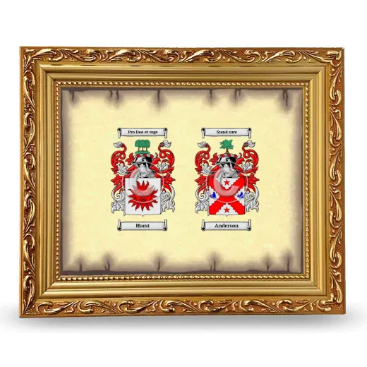 Anniversary Framed - Gold