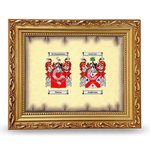 Anniversary Framed - Gold